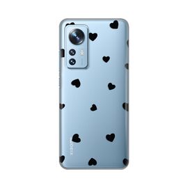 Silikonska futrola PRINT Skin - Xiaomi 12/12x Hearts.