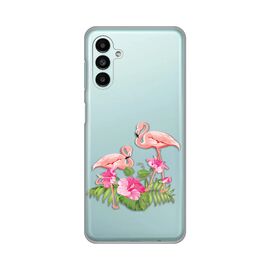 Silikonska futrola PRINT Skin - Samsung A136 Galaxy A13 5G/A047 Galaxy A04s Flamingo.