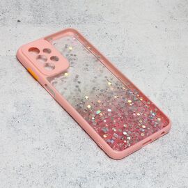 Futrola Frame Glitter - Samsung A235 Galaxy A23 roze.