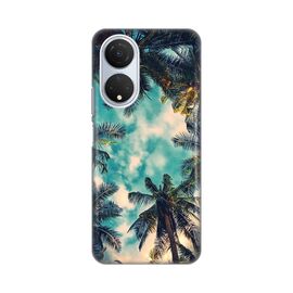 Silikonska futrola PRINT Skin - Huawei Honor X7 Palm tree.