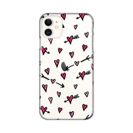 Silikonska futrola PRINT Skin - iPhone 11 6.1 Heart Pattern.