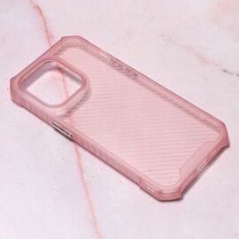 Futrola Carbon Crystal - iPhone 14 Pro pink.