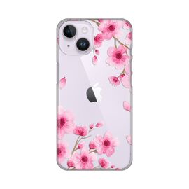 Silikonska futrola PRINT Skin - iPhone 14 Rose flowers.