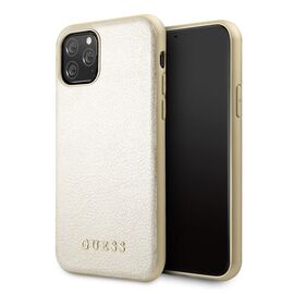 Futrola Guess Hc PC Iridescent Leather - iPhone 11 Pro zlatna (GUHCN58IGLGO).