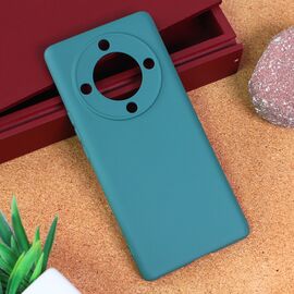Silikonska futrola Teracell Giulietta - Huawei Honor Magic 5 Lite mat zelena.