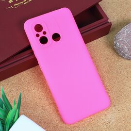 Silikonska futrola Teracell Giulietta - Xiaomi Redmi 12C mat pink.