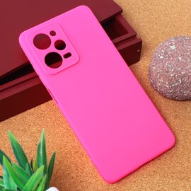 Silikonska futrola Teracell Giulietta - Xiaomi Redmi Note 12 Pro 5G (EU) mat pink.