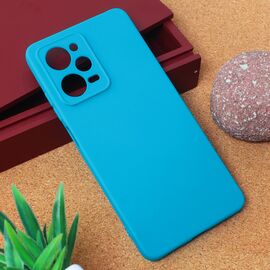 Silikonska futrola Teracell Giulietta - Xiaomi Redmi Note 12 Pro 5G (EU) mat svetlo plava.