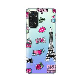 Silikonska futrola PRINT Skin - Xiaomi Redmi Note 11/Redmi Note 11s Love Paris.