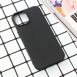 Futrola Nano Silikon - iPhone 15 crna.