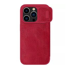 Futrola Nillkin Qin Pro - iPhone 15 Pro 6.1 crvena.