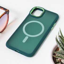 Futrola Magsafe colorful - iPhone 11 6.1 tamno zelena.