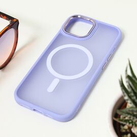 Futrola Magsafe colorful - iPhone 15 6.1 lila.