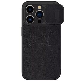 Futrola Nillkin Qin Pro - iPhone 15 Pro Max 6.7 crna.