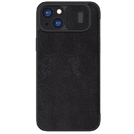 Futrola Nillkin Qin Pro - iPhone 15 Plus crna.