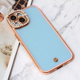 Futrola Cirkon Camera - iPhone 15 roze.