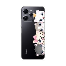 Silikonska futrola PRINT Skin - Xiaomi Redmi 12 Cats.