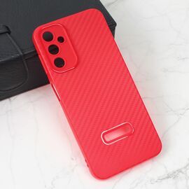 Futrola Carbon Stripe - Samsung A146B Galaxy A14 5G crvena.