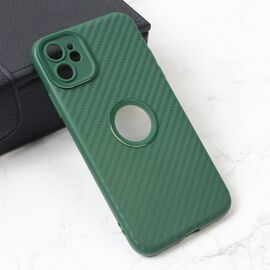 Futrola Carbon Stripe - iPhone 11 6.1 zelena.