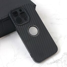 Futrola Carbon Stripe - iPhone 14 Pro crna.