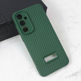 Futrola Carbon Stripe - Samsung S711 Galaxy S23 FE zelena.