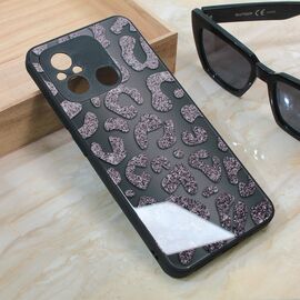 Futrola Shiny glass - Xiaomi Redmi 12C crna.
