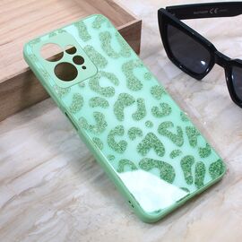 Futrola Shiny glass - Xiaomi Redmi Note 12 4G (EU) svetlo zelena.