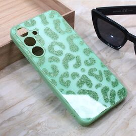 Futrola Shiny glass - Samsung S926B Galaxy S24 Plus svetlo zelena.