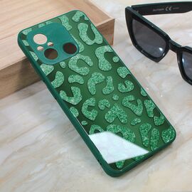 Futrola Shiny glass - Xiaomi Redmi 12C zelena.