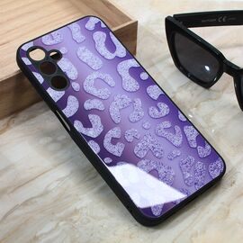 Futrola Shiny glass - Samsung A245 Galaxy A24 4G ljubicasta.