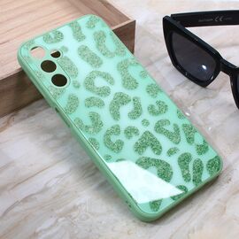 Futrola Shiny glass - Samsung A245 Galaxy A24 4G svetlo zelena.