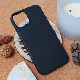 Silikonska futrola Teracell Giulietta Nature - iPhone 14 crna.