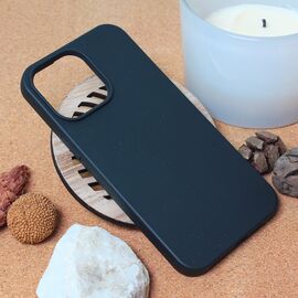 Silikonska futrola Teracell Giulietta Nature - iPhone 14 Pro Max 6.7 crna.
