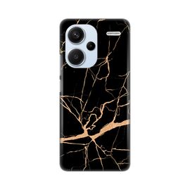 Silikonska futrola PRINT - Xiaomi Redmi Note 13 Pro Plus All black (crni).