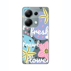 Silikonska futrola PRINT Skin - Xiaomi Redmi Note 13 Pro 4G Fresh Pastel.