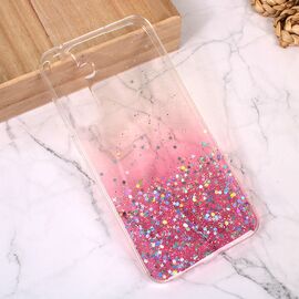 Silikonska futrola Glitter - Samsung A356 Galaxy A35 5G roze.