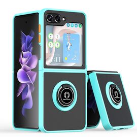 Futrola Frosted Shockproof - Samsung F741B Galaxy Z Flip 6 5G svetlo plava.
