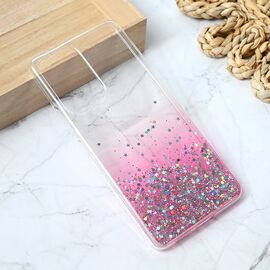 Silikonska futrola Glitter - Samsung A536 Galaxy A53 5G roze.