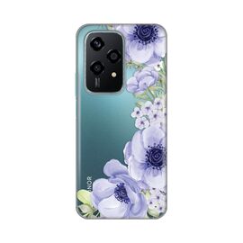 Silikonska futrola PRINT Skin - Huawei Honor 200 Lite Blue Roses.