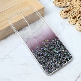 Silikonska futrola Glitter - Samsung A235 Galaxy A23 crna.