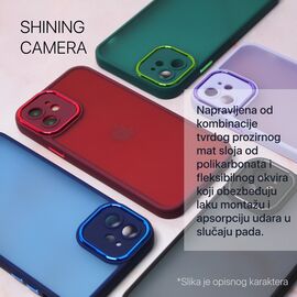 Futrola Shining Camera - iPhone 15 6.1 tamno zelena.