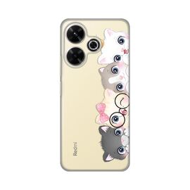 Silikonska futrola PRINT Skin - Xiaomi Redmi 13 Cats.