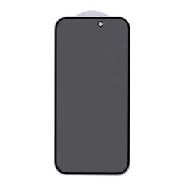 Zastitno Staklo Tempered Glass Privacy 2.5D full glue - iPhone 16 Pro crna.