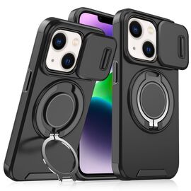 Futrola CamShield Ring stand - iPhone 14 crna.