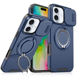 Futrola CamShield Ring stand - iPhone 16 6.1 plava.