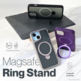 Futrola Magsafe Ring Stand - iPhone 16 Pro Max 6.9 siva.