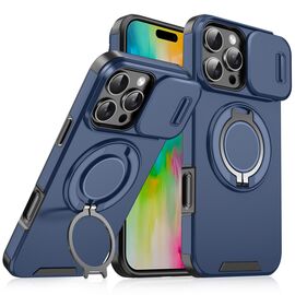 Futrola CamShield Ring stand - iPhone 16 Pro Max 6.9 plava.