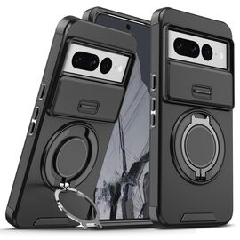 Futrola CamShield Ring stand - Google Pixel 7 Pro crna.