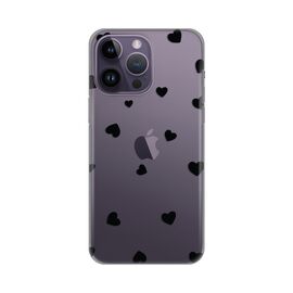 Silikonska futrola PRINT Skin - iPhone 14 Pro Max 6.7 Hearts.