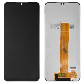 LCD displej (ekran) - Samsung M127 Galaxy M12 + touchscreen black (crni) (Original Quality).